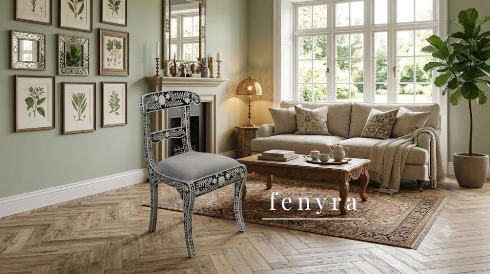 The Fenyra Boho chair is intricate and timeless