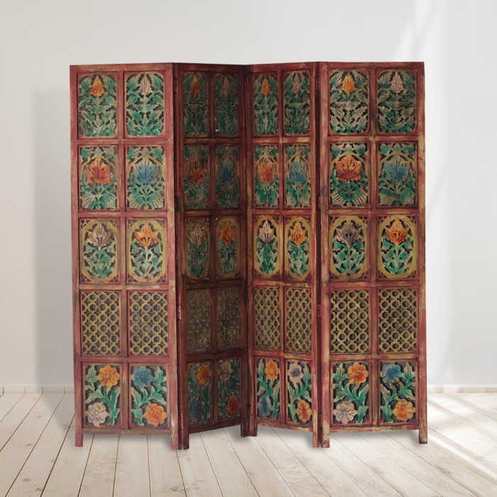 Decorative Beyhan wooden room divider with eye‑catching design