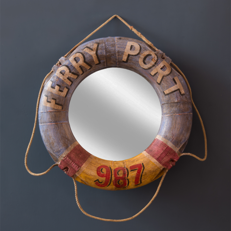 Ring A-round Fibre Wall Mirror 
