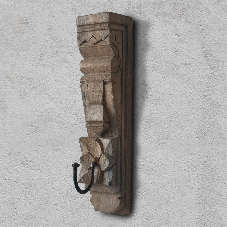 Vintage Style Wooden Hook 