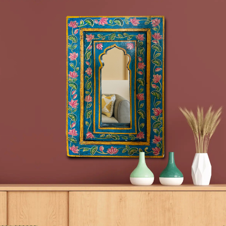 Yuna wooden Mirror 