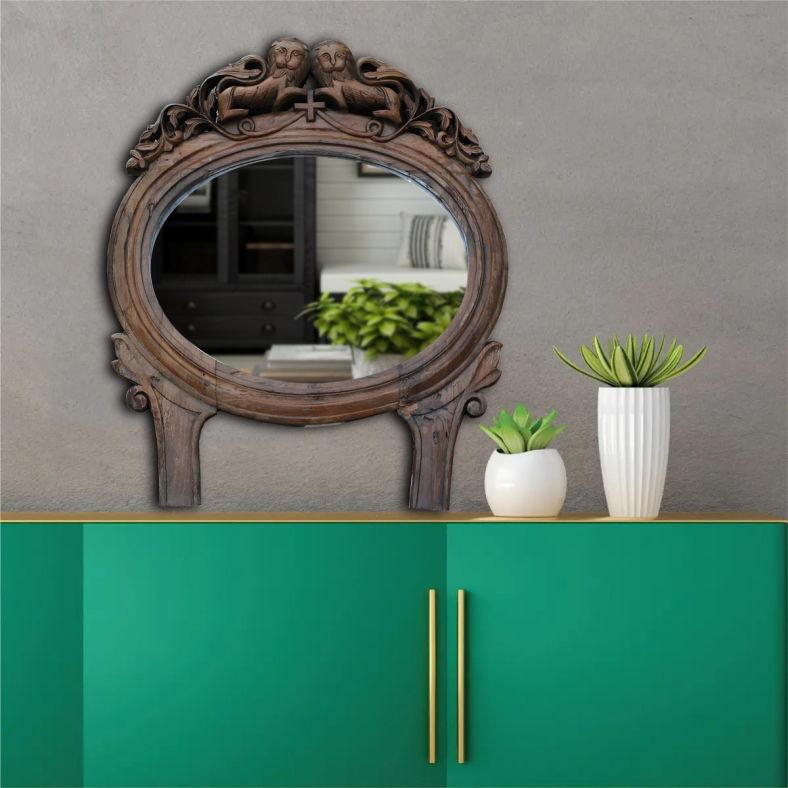 Calhoun Carved Wall Mirror