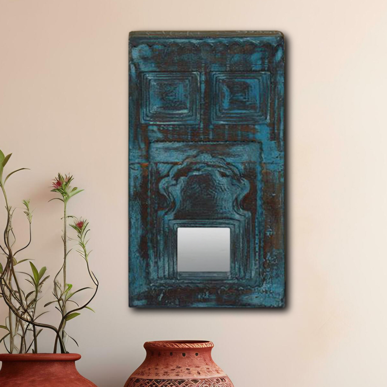 Ivo Wooden Wall Mirror