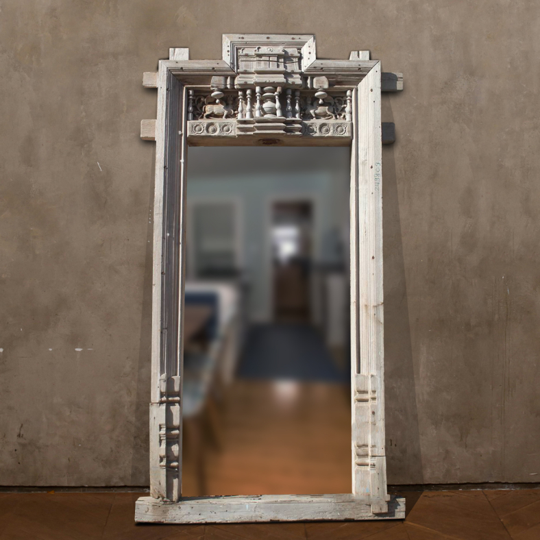 Florian Wooden Full-length Mirror