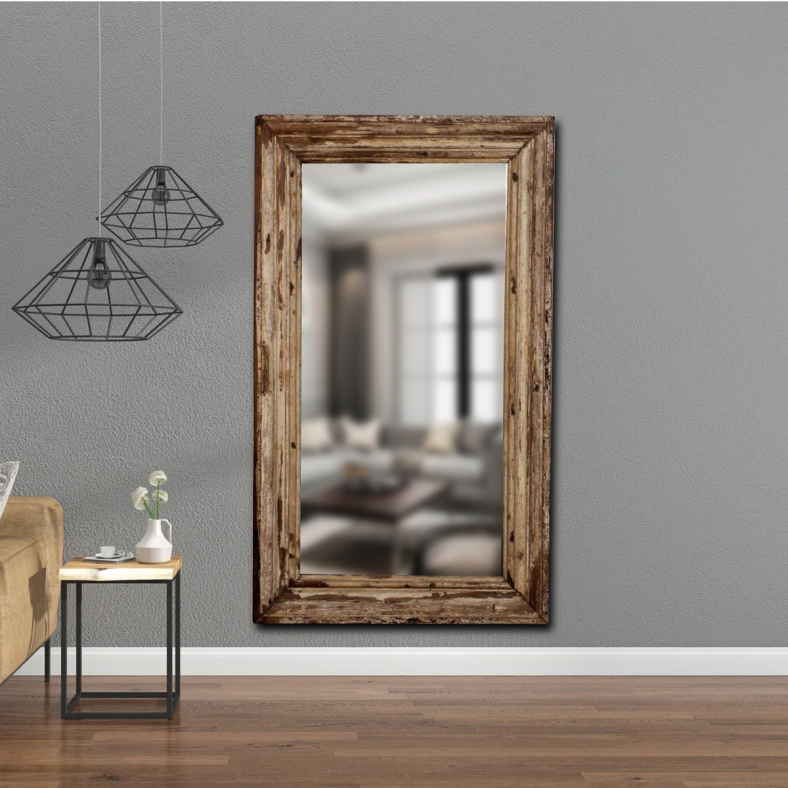 Serelith Wooden Mirror