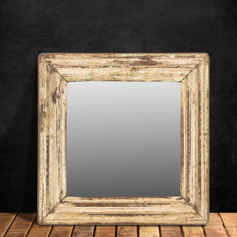 Eriska Wooden Mirror