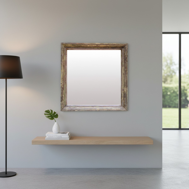 Aureen Wooden Wall Mirror