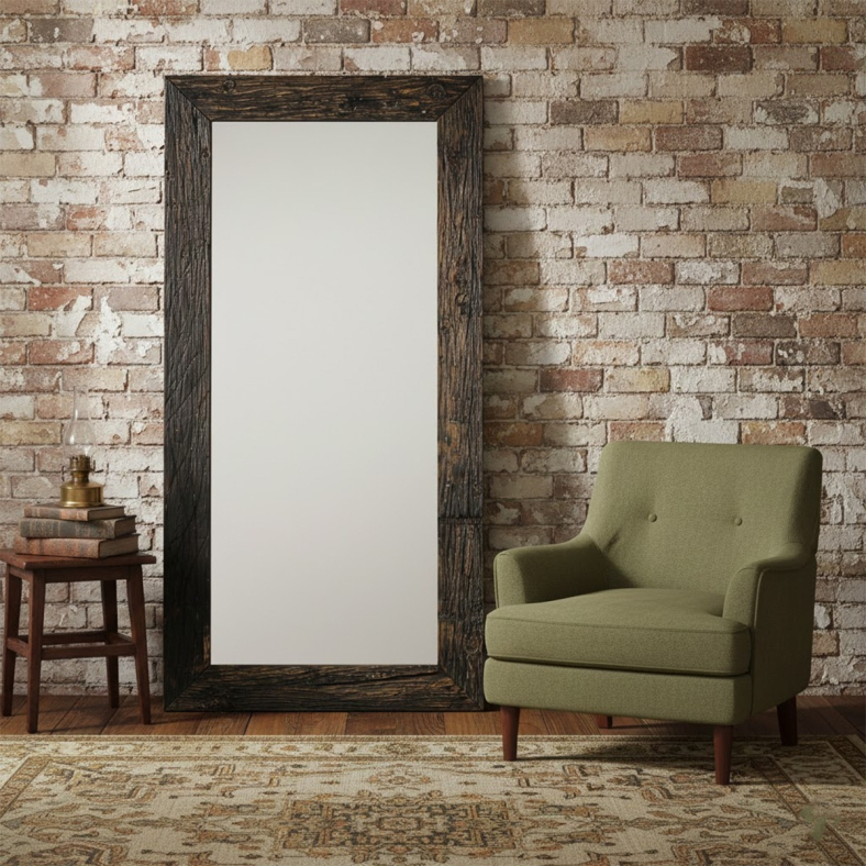 Sarvani Wooden Full Length Mirror