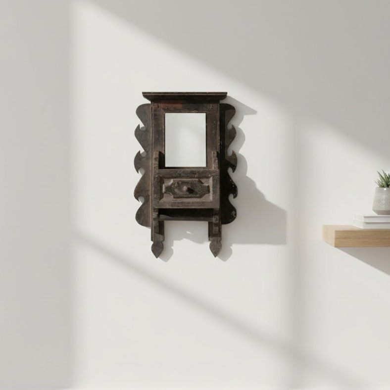 Ridhama Wooden Dressing Mirror