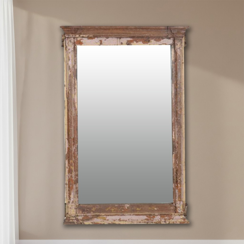 Arlisa Wooden Wall Mirror 