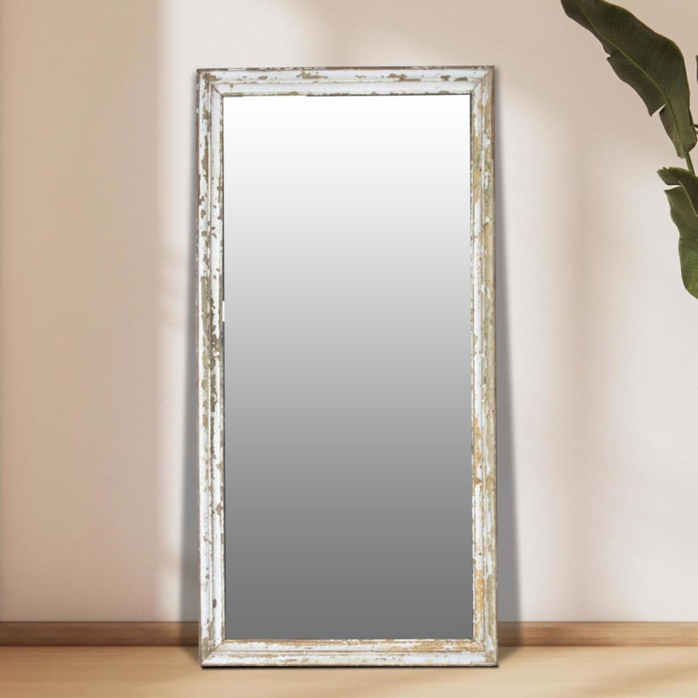 Clayora Wooden Full Length Mirror
