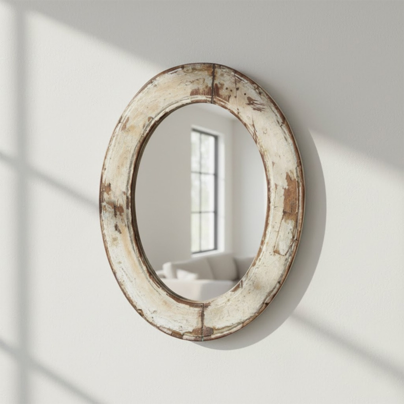 Arvo Wooden Mirror 