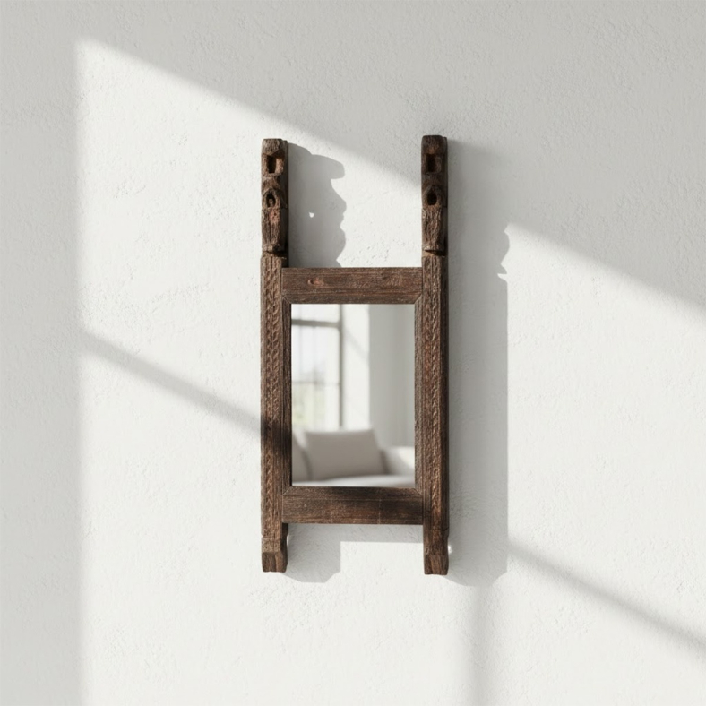 Olan Wooden Mirror 