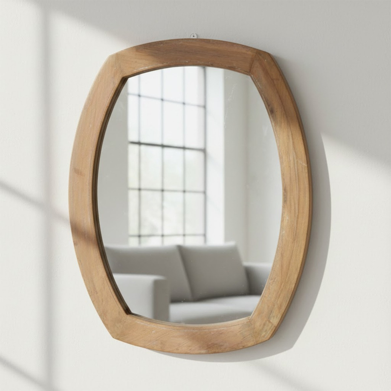Cava Wooden Mirror 