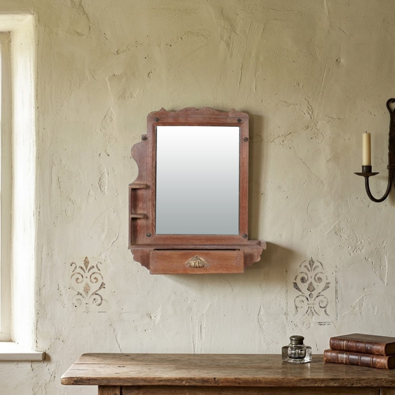 Arifa Wooden Dressing Mirror 