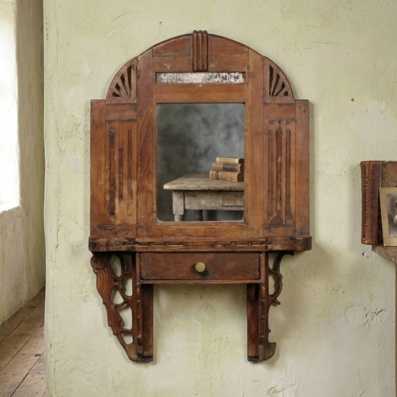 Dania Wooden Dressing Mirror 
