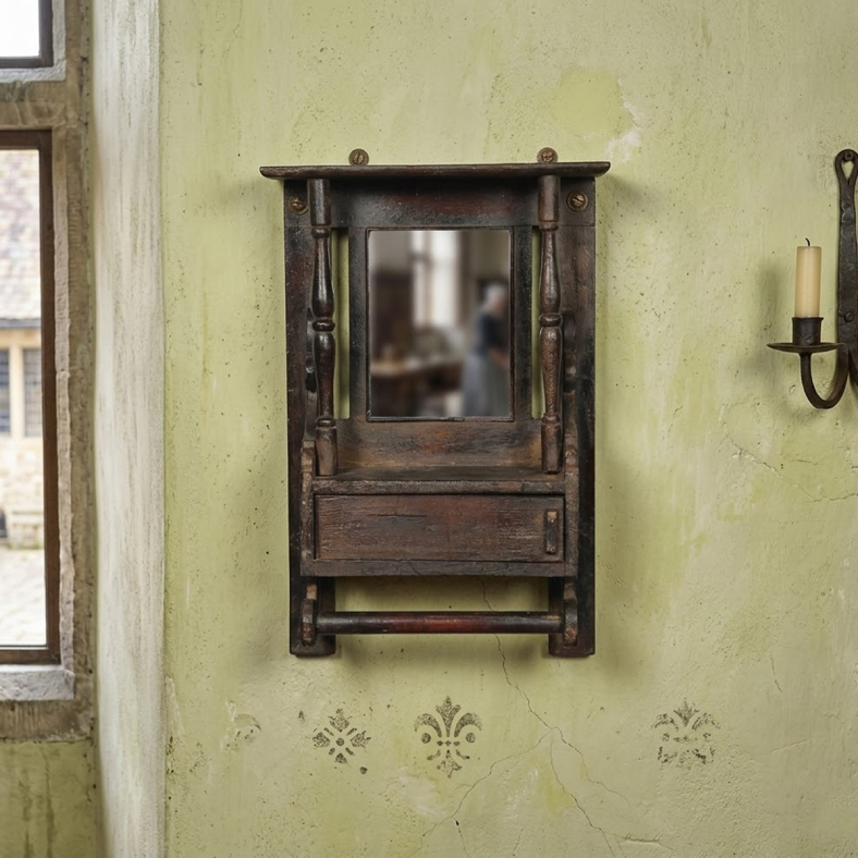 Fariha Wooden Dressing Mirror