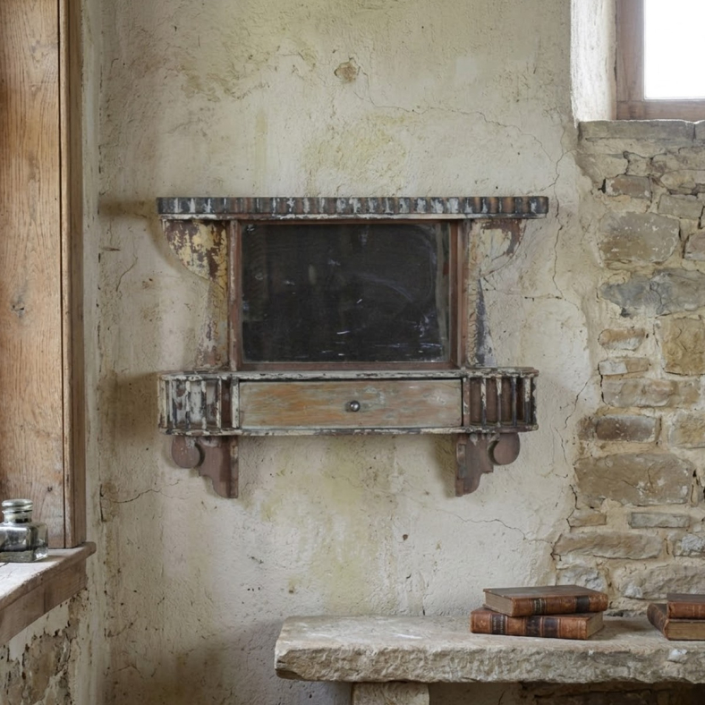 Husna Wooden Dressing Mirror