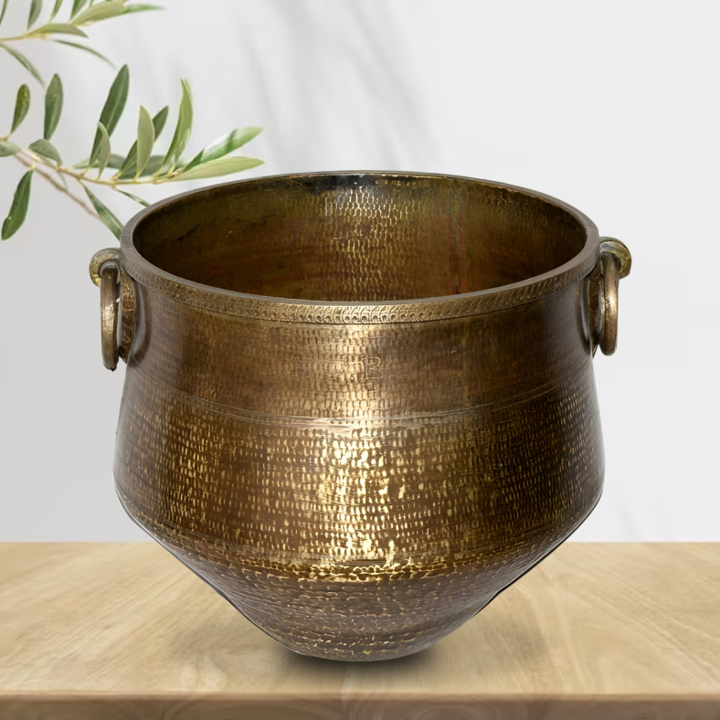 Jokubas Brass Pot