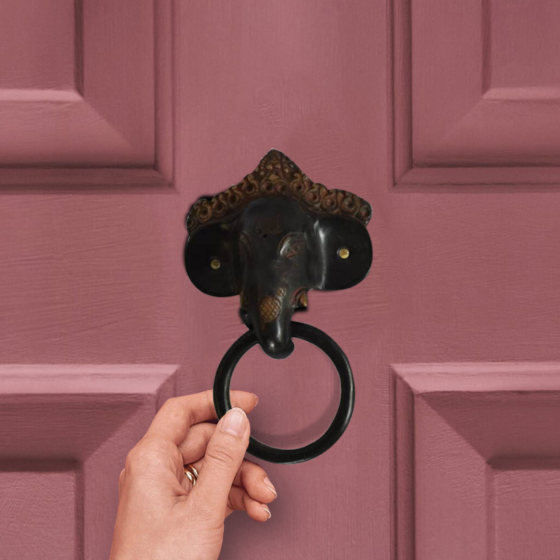 Grigor Brass Door Knocker