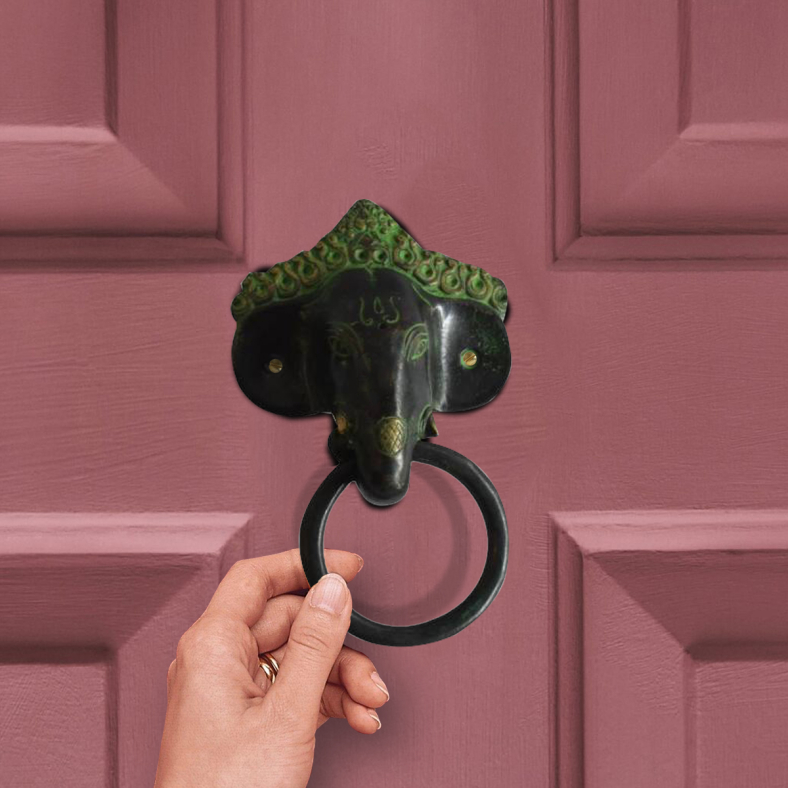 Garnik Brass Door Knocker