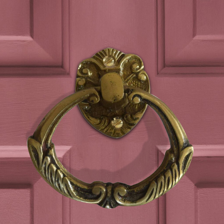 Hairo Brass Door Knocker