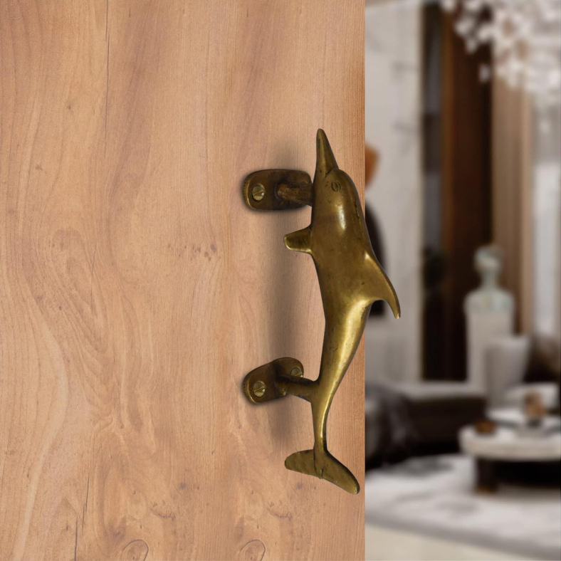 Delfin Brass Handle