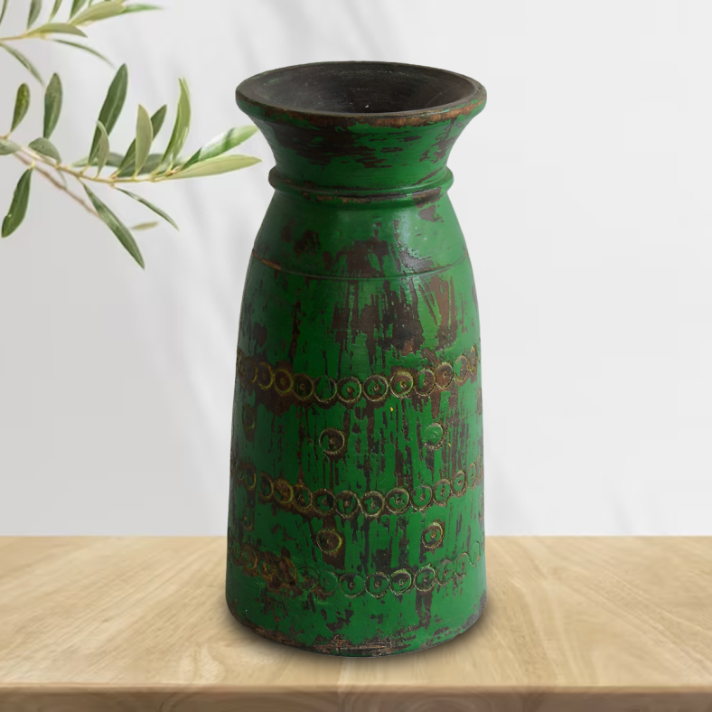 Lukas Wooden Pot 