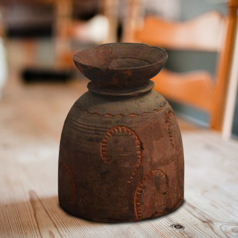 Delfina Wooden Pot