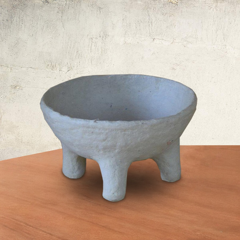 Ezekiel Paper Mache Pot