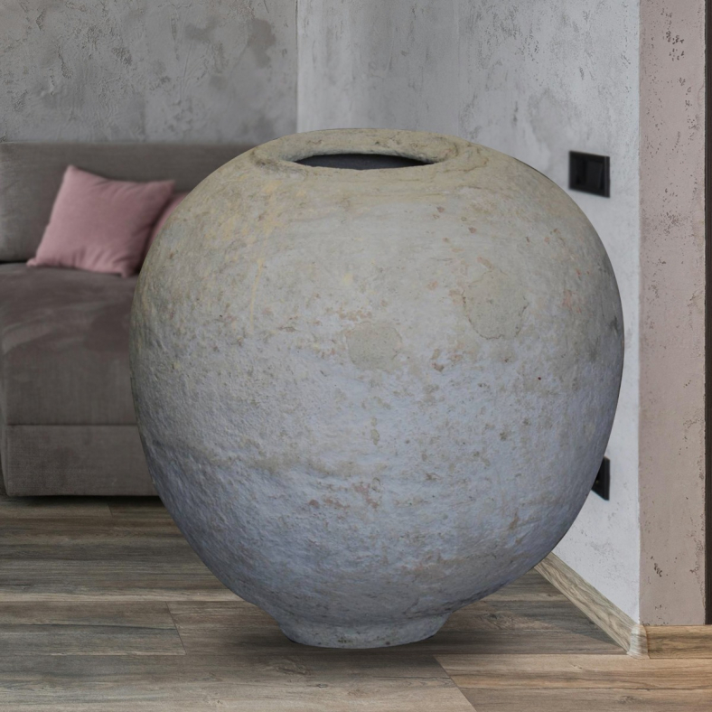 Zarel Paper Mache Pot