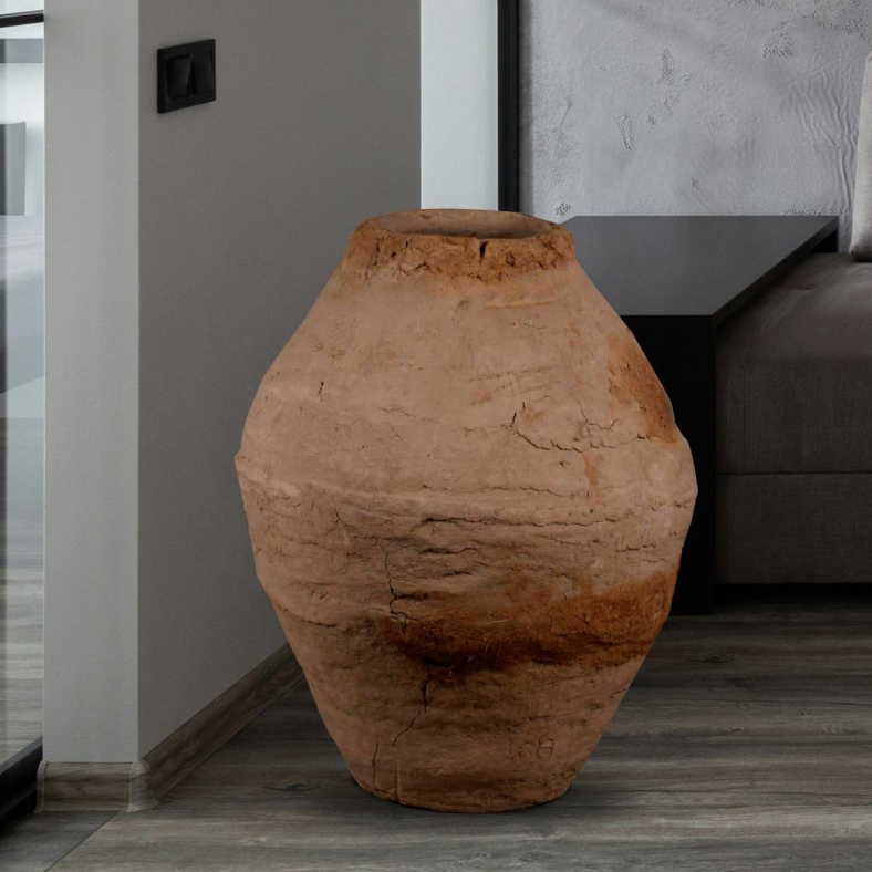 Avenia Clay Paper Mache Pot