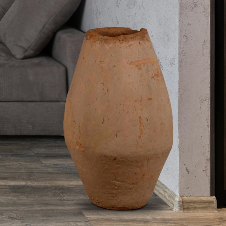 Selya Clay Paper Mache Pot