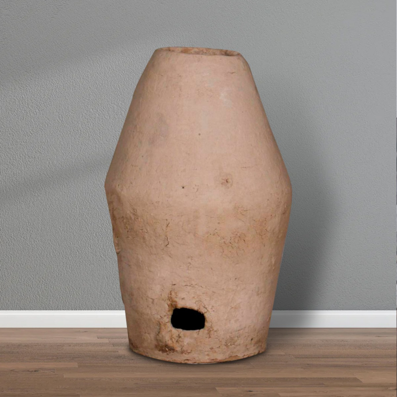Calen Clay Paper Mache Pot