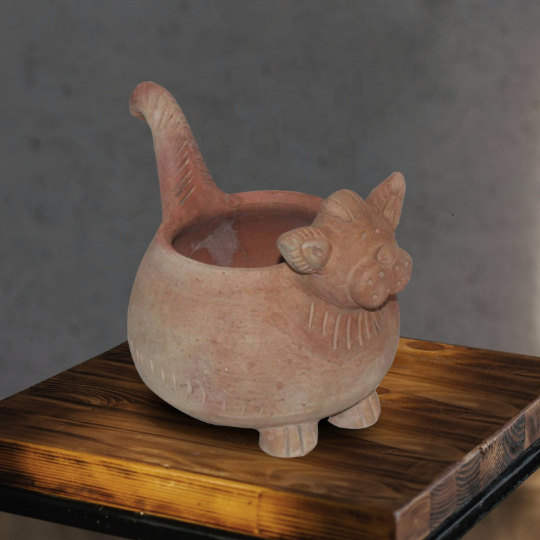 Zevric Clay Pot
