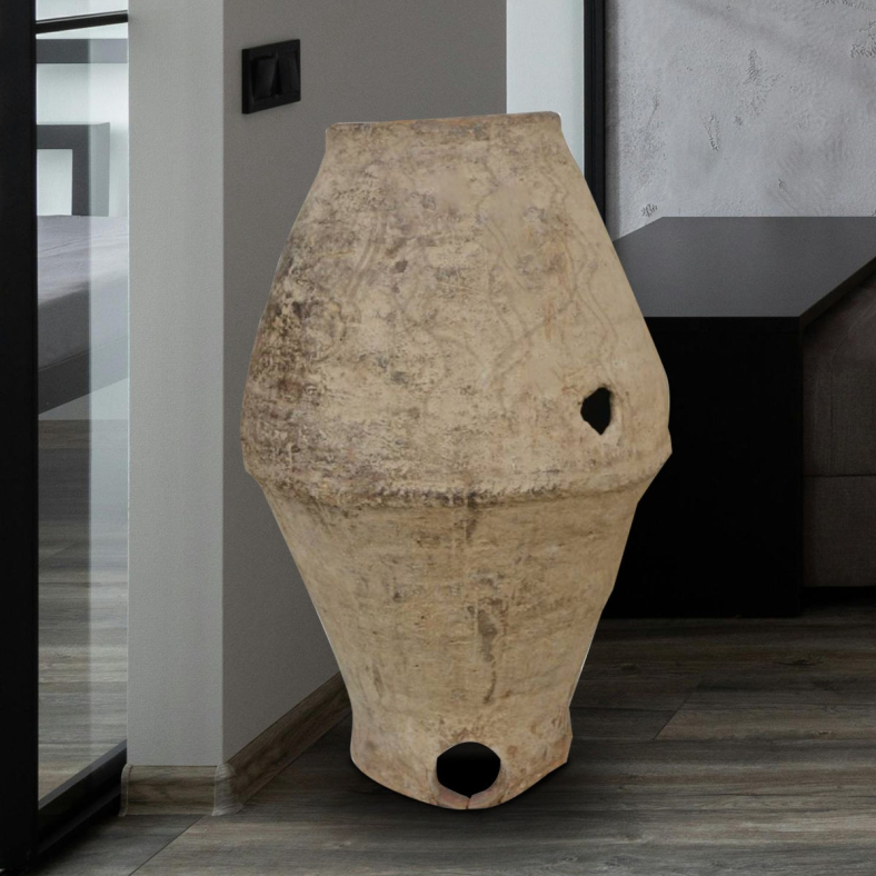 Marova Paper Mache Pot