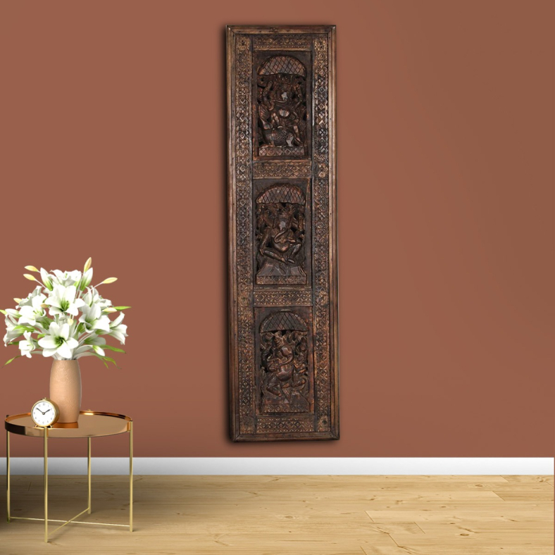 Riverstone Carved Wall Panel