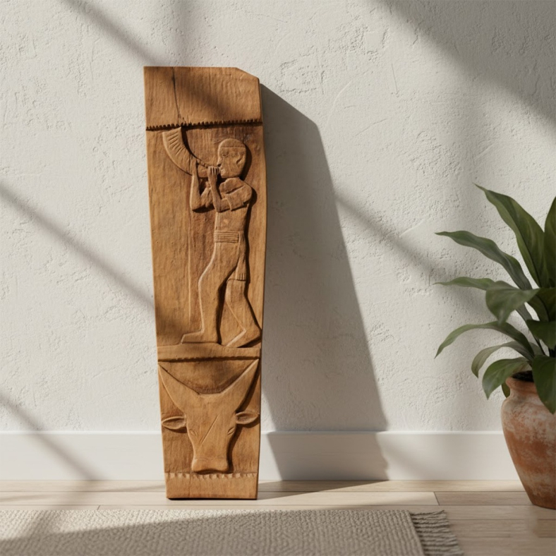 Arenza Wooden Naga Wall Panel