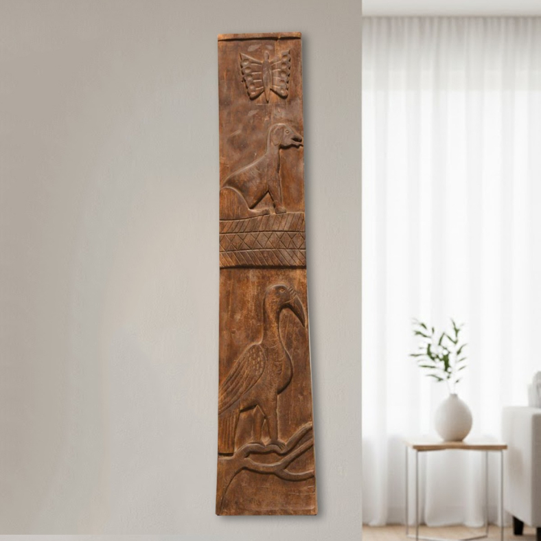 Lunghar Wooden Naga Panel