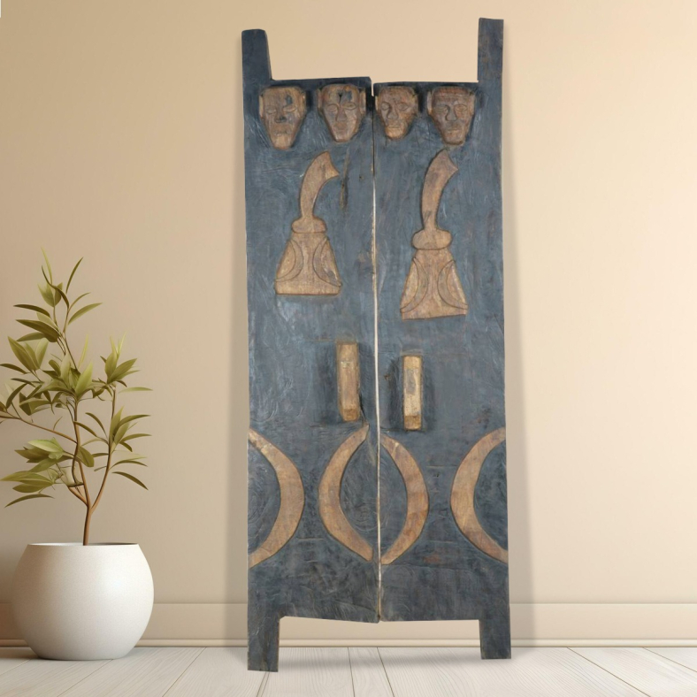 Sanhir Wooden Naga Panel