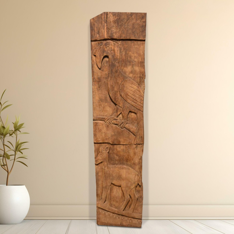 Ruvak Wooden Naga Panel