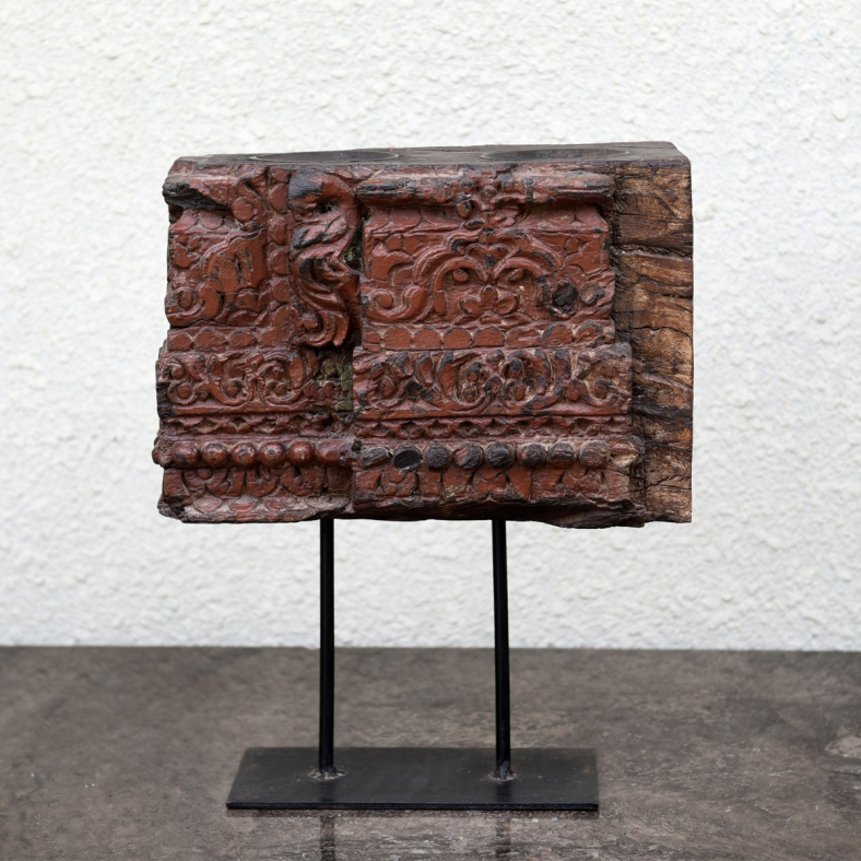 Judas carved bracket on stand 