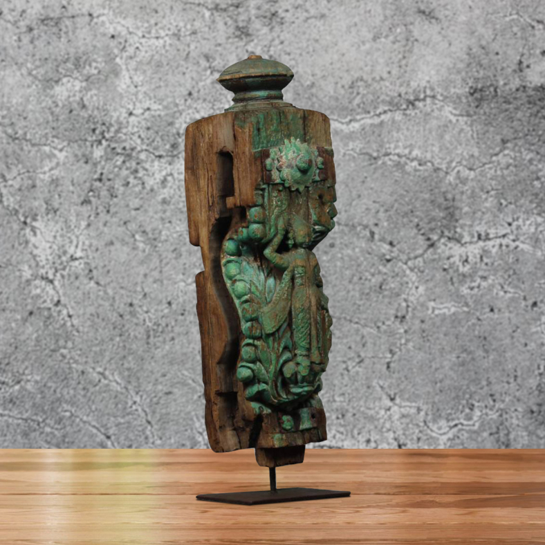 Belle Wooden Bracket On Stand