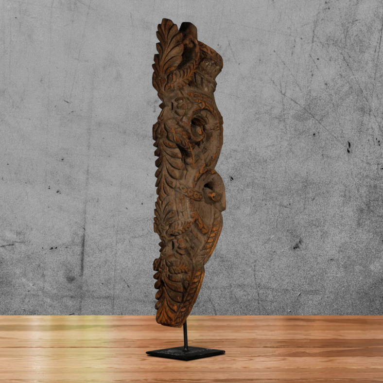 Frankie Wooden Bracket On Stand
