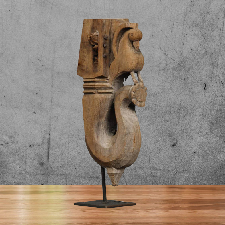 Lethe Wooden Bracket On Stand