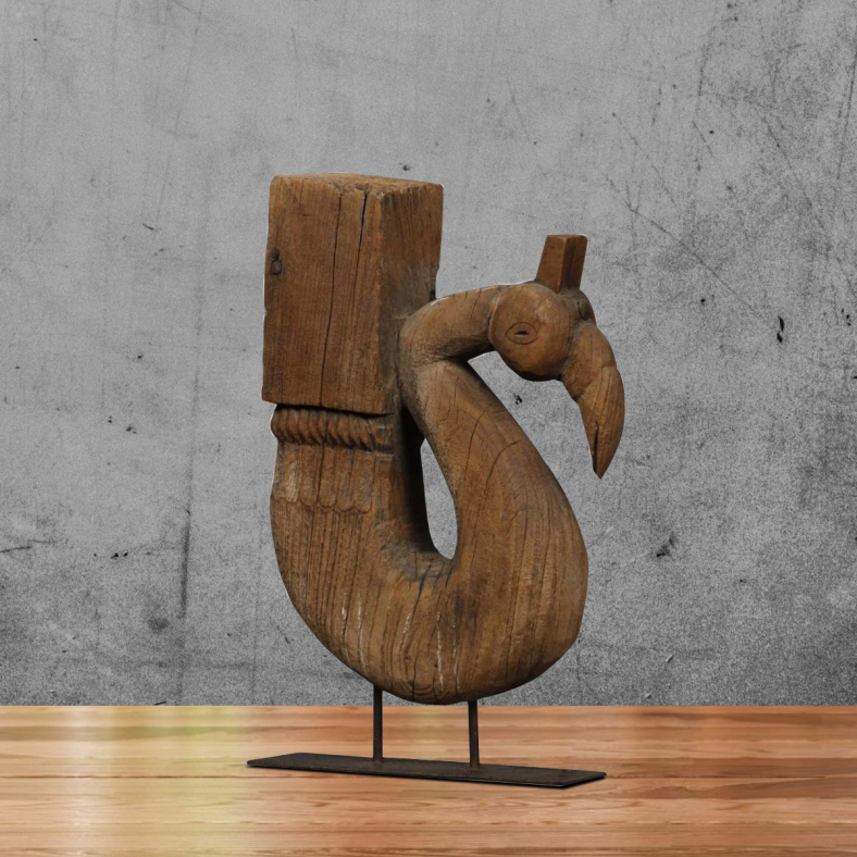 Tivona Wooden Bracket On Stand