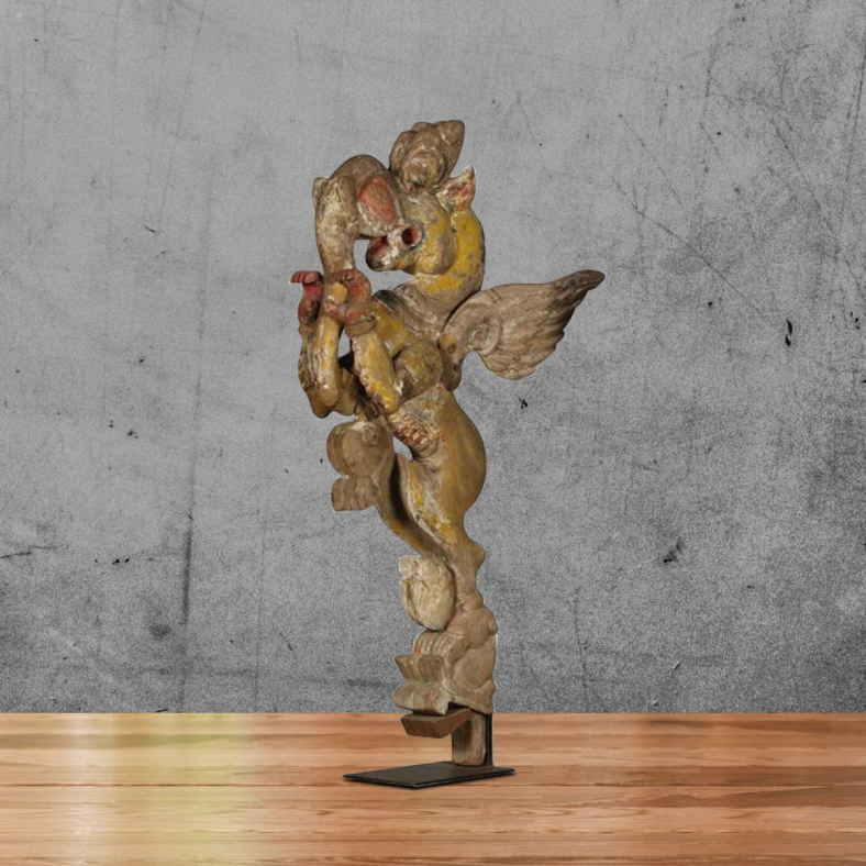 Jaquita Wooden Bracket On Stand
