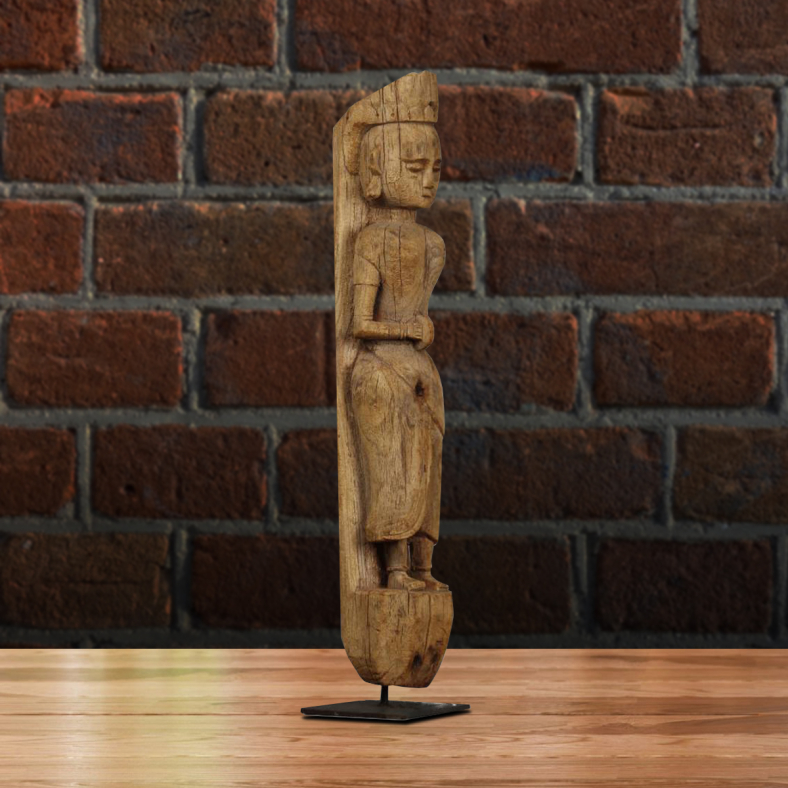 Zumar Wooden Bracket On Stand