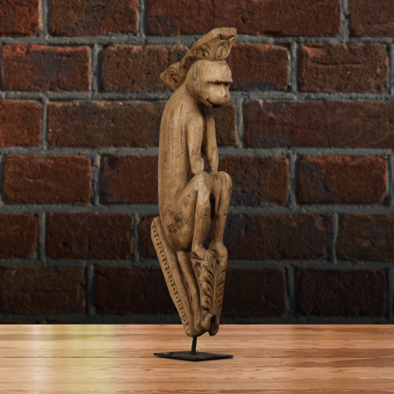 Breccan Wooden Bracket On Stand