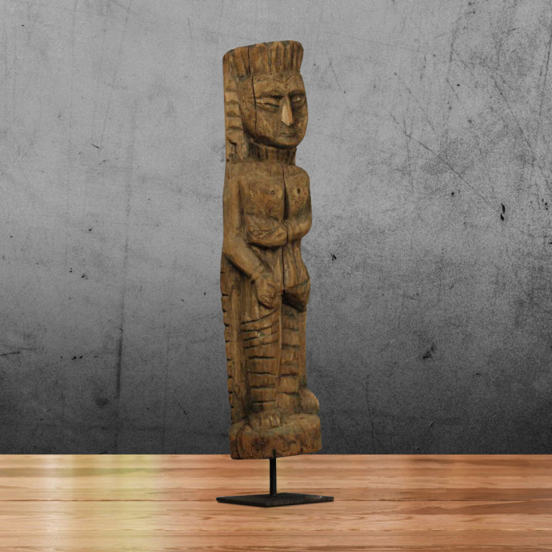 Zimran Wooden Bracket On Stand